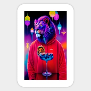 Lion Sticker